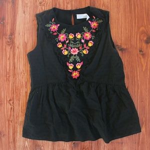 CLOSET CLOSING FRIDAY! Embroidered Tank